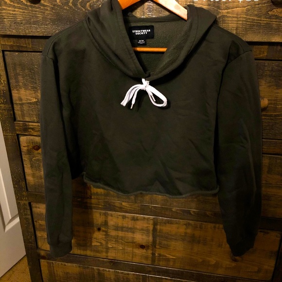 Woman’s Crop Hoodie - Picture 1 of 1